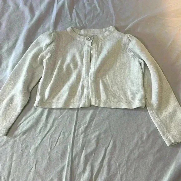 Gymboree -  long sleeve cropped dress up sweater. Size 3. - Picture 1 of 4